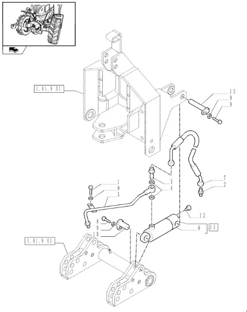 5192908 - рукав гидравлический